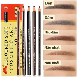 Chì Xé Cao Cấp 5 Màu COLOURED SOFT COSMETIC ART