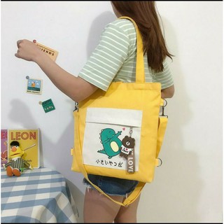 Túi tote - KHỦNG LONG BIU