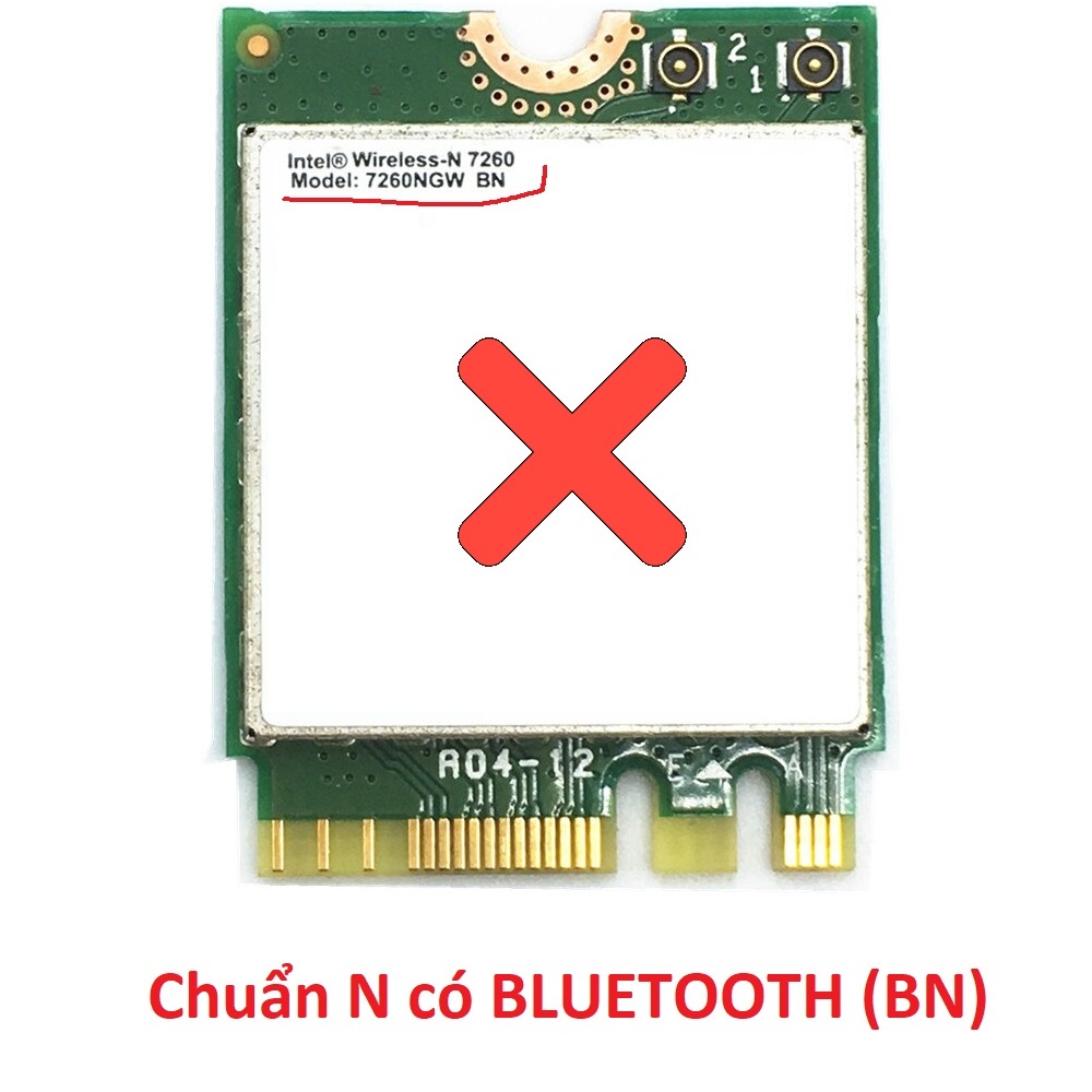 Card wifi 7260NGW băng tần kép - Intel® Wireless-AC 7260 (M.2/NGFF/2230 - PCIe) | BigBuy360 - bigbuy360.vn