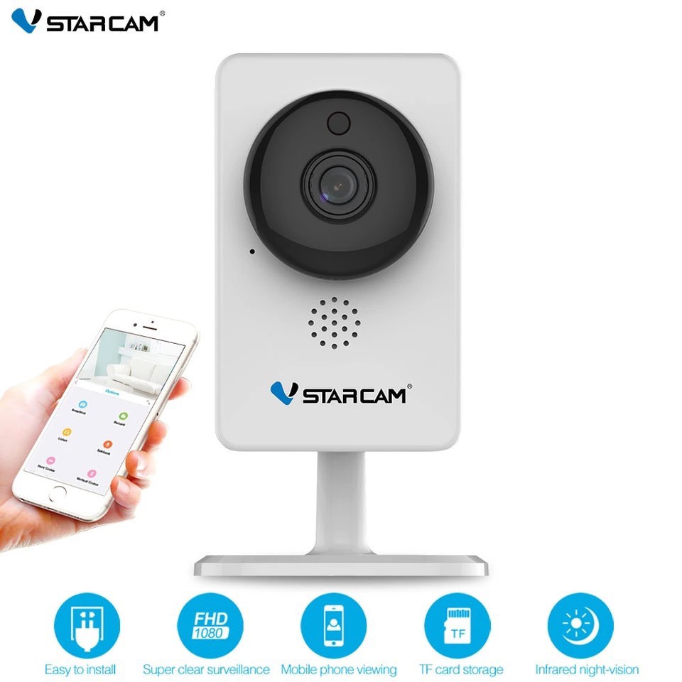 Camera giám sát Wifi IP trong nhà C92s 1080p 2MB Vstarcam | BigBuy360 - bigbuy360.vn