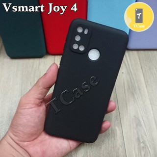 Ốp lưng Vsmart Joy 4 dẻo đơn màu Có gù bảo vệ camera