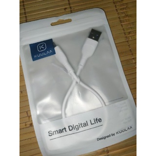 Cáp sạc KUULAA cổng Micro Type-c Lightning dài 25cm cho Android