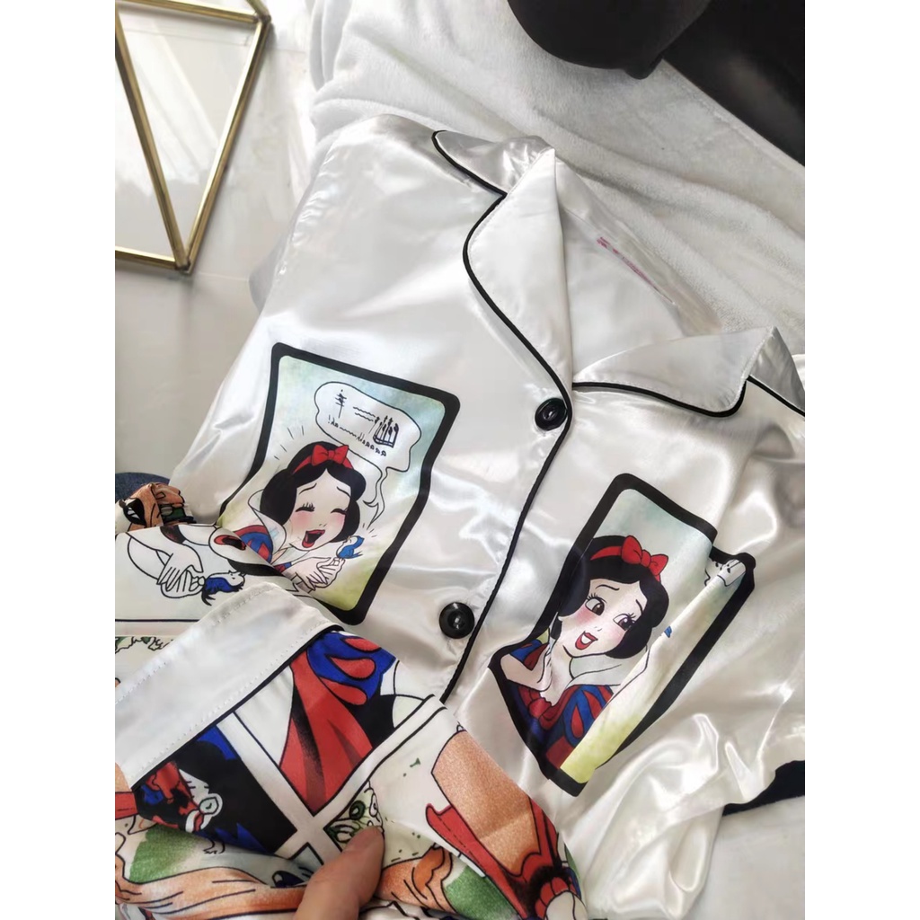 [Mã FL giảm 20k] (Ảnh thật) Đồ ngủ pyjama dài tay Hàn Quốc ullzang DN023 | BigBuy360 - bigbuy360.vn