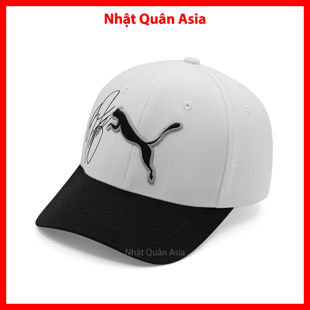 Mũ nón kết lưỡi trai Pu.ma kaki bít đuôi signature cao cấp form đẹp cá tính