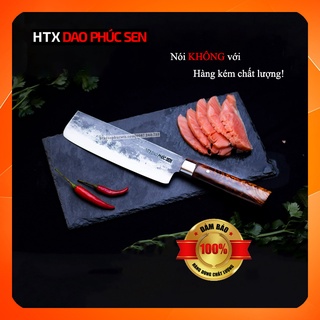 Dao Bản USUBA HTX DAO PHÚC SEN N13 cán cẩm thái thịt cá rau củ 18cm