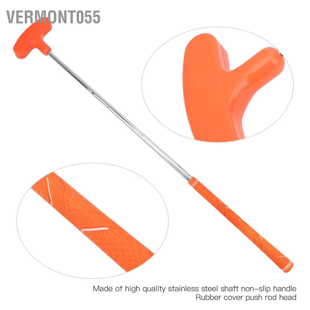 Có thể bán buôn Gậy Đánh Golf Hai Chiều Mini Bằng Cao Su Mềm Mại Kích Thước 27Inch Dành Cho Trẻ Em vermont055 Hàng giao ngay