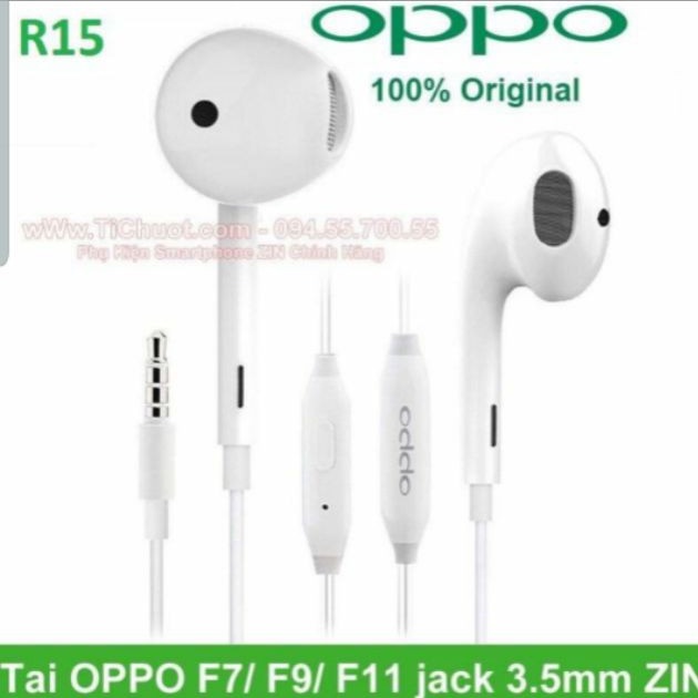 Tai nghe Vivo,Oppo R15 phụ kiện điện thoại cho âm thanh chuẩn - Yobomall