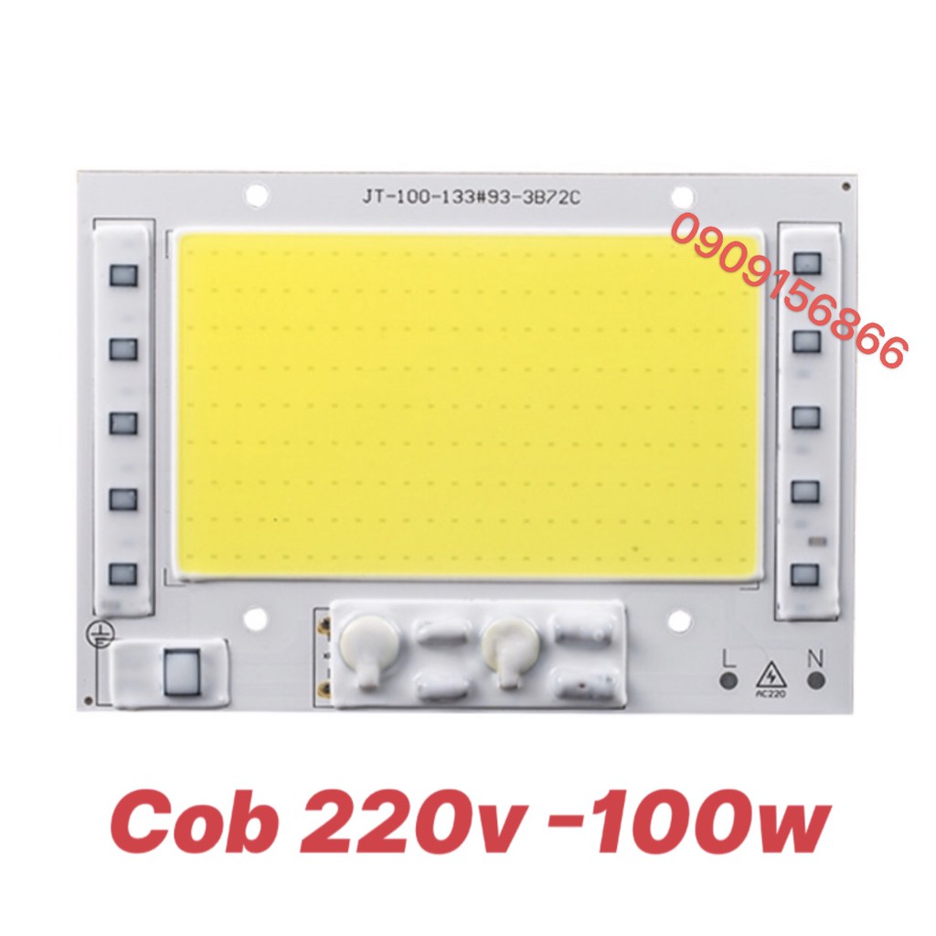 Mắt led cob 100w, 220v