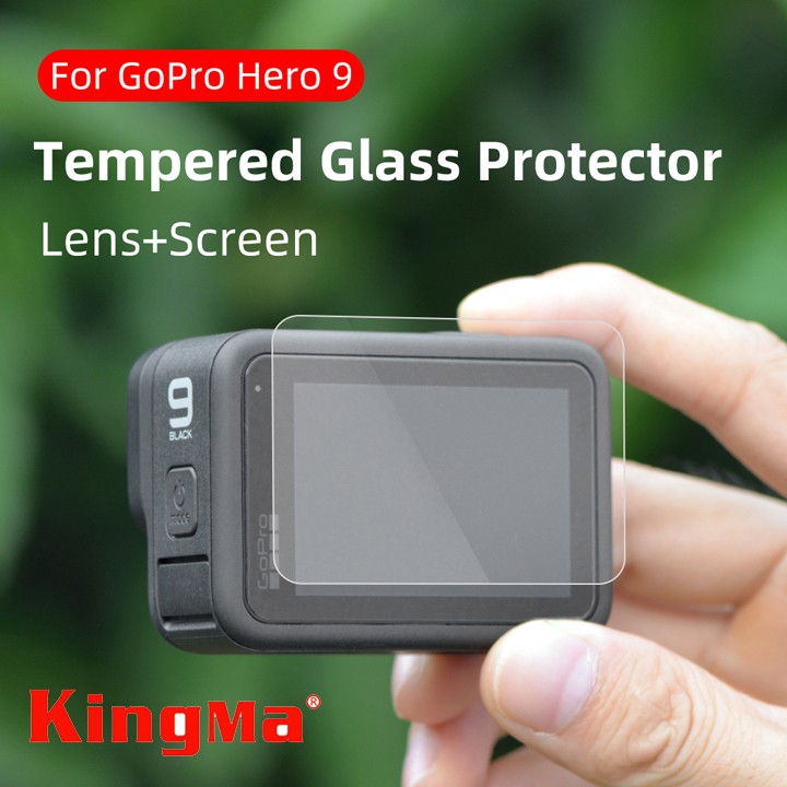 Kính cường lực Gopro Hero 9 KingMa (3 miếng) - Hàng chính hãng