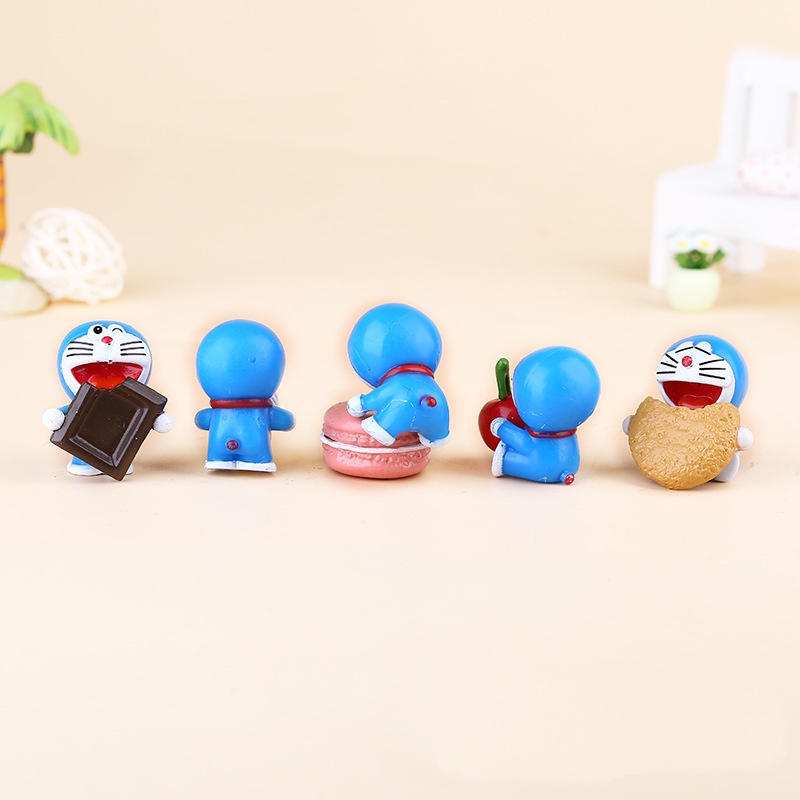 Set 6 Mô Hình Đồ Chơi Nhân Vật Hoạt Hình Doraemon