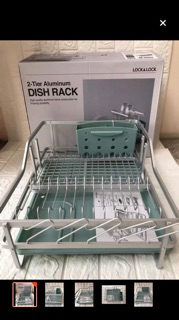 Kệ úp bát 1 tầng Lock&lock