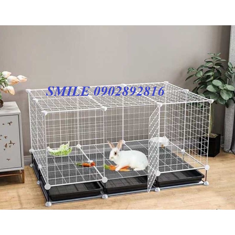 [BÁN THEO BỘ] Lồng Chuồng, Nhà Dành Cho Chó Mèo Thú Cưng Tặng Khay Vệ Sinh - Chuồng Nuôi Thú Cưng Sơn Tĩnh Điện