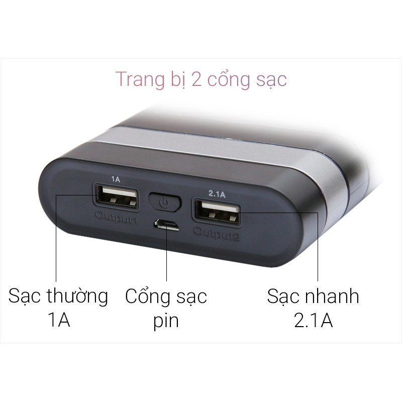 Sạc Dự Phòng 12000 mAh Xmobile Y304