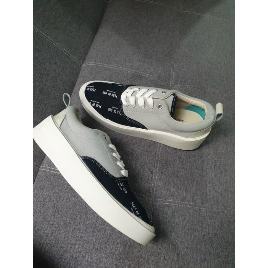 [Freeship+Box+Bill] Giày Thể Thao 𝐕𝐀𝐍𝐒 Fear Of God FOG đen xámTăng Chiều Cao nam nữ cao cấp 2021 Hot Trend | BigBuy360 - bigbuy360.vn