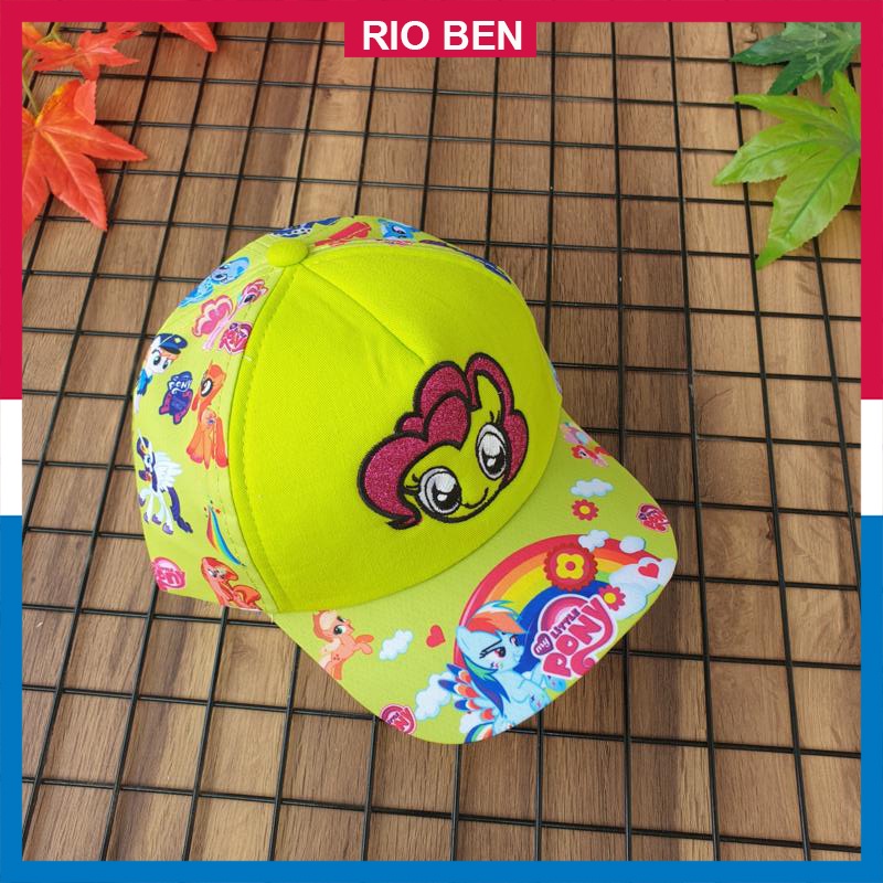 Nón cho bé nhỏ thêu hình dễ thương, bé từ 2-5 tuổi RBN046