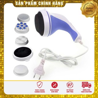 MÁY MASSAGE CẦM TAY ĐÁNH TAN MỠ BỤNG ĐA CHỨC NĂNG 5 ĐẦU