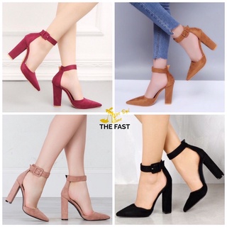 Giày sabo nữ cao gót hậu búp bê xinh xắn NĐ81