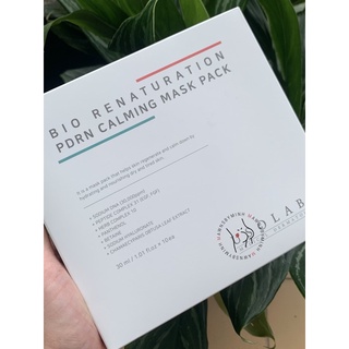 Mặt nạ cấp ẩm dịu da usolab renaturation pdrn calming mask hộp 10 miếng