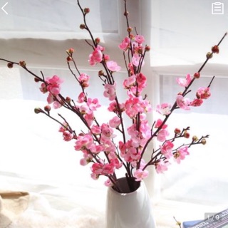 Hoa Đào Nhân Tạo - Cành đào trang trí
