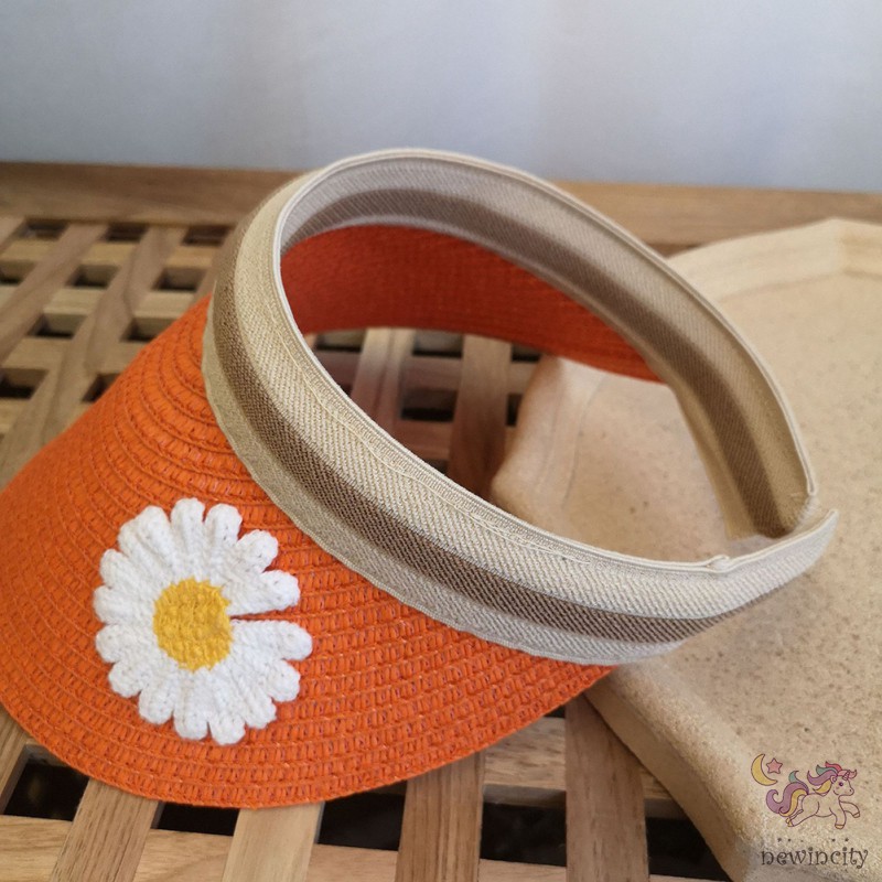 ✿ Korean Style Summer Kids Hat Girls Sun Visor Beach Hats