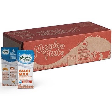 [Mã 267FMCGSALE giảm 8% đơn 500K] Sữa tươi Newzealand Meadow Fresh calci max (hộp 200ml, 1 thùng 24 hộp)