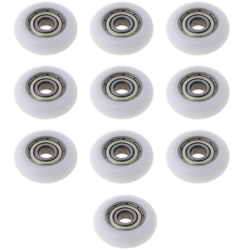 Set 10 Ròng Rọc Bằng Thép Cacbon 5x23x7.3mm