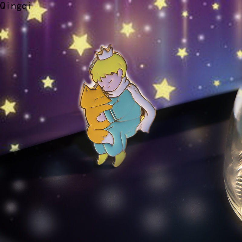 Huy hiệu cài áo MISS ZOE hình hoàng tử bé hoạt hình đáng yêu