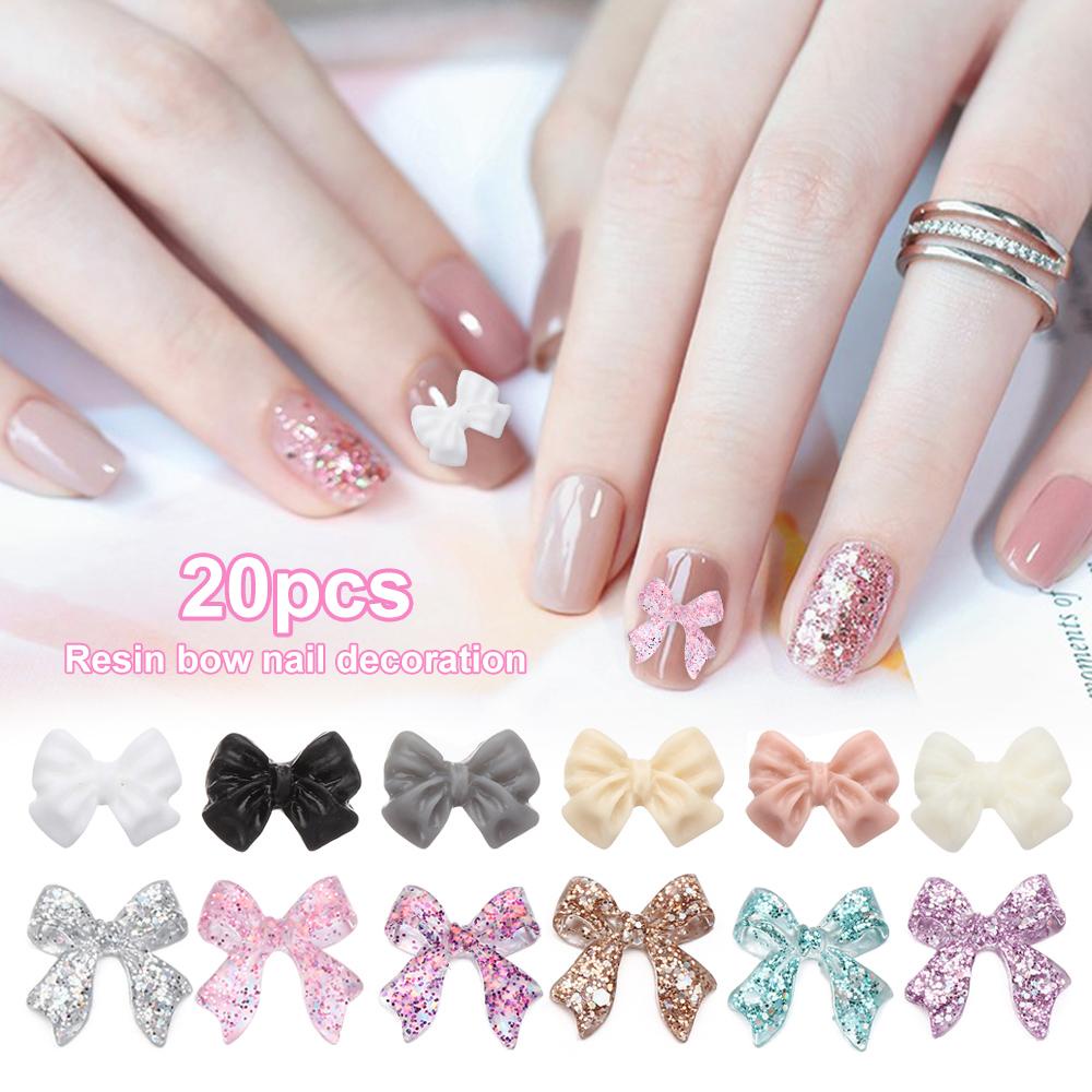 EUTUS Bộ 20 HạT ĐíNh Trang Trí MóNg ThờI Trang