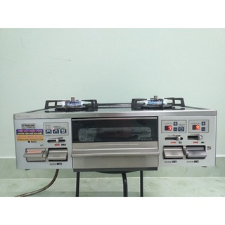 Bếp gas điện tử mặt đá ceramic osaka full chức năng hẹn giờ tắt bếp nội địa nhật bản