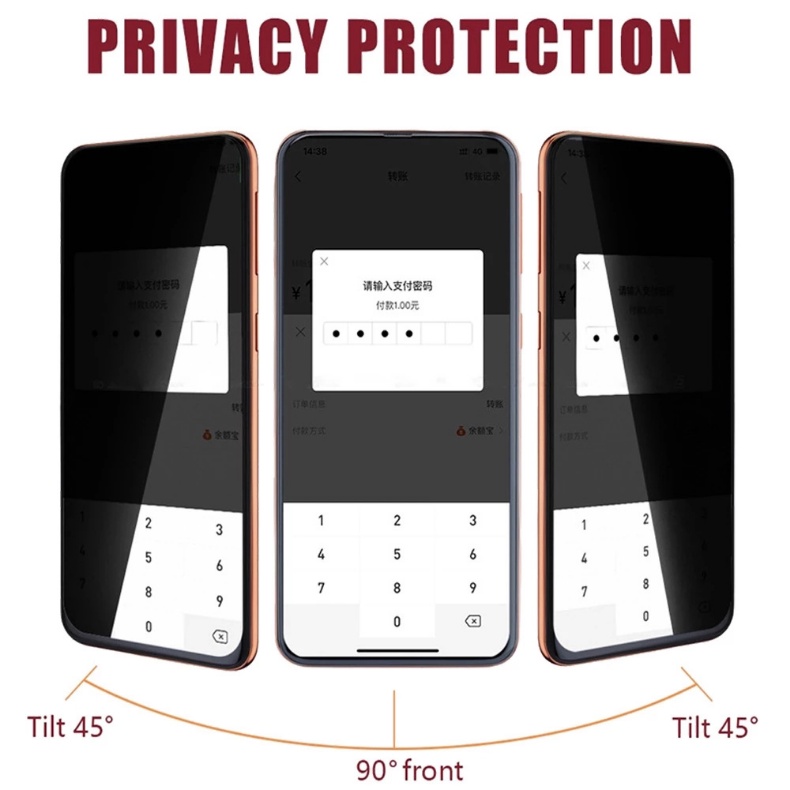 Kính Cường Lực Chống Nhìn Trộm Bảo Vệ Màn Hình Xiaomi 12T Pro 5G Xiaomi12T Mi12T Pro 2022 Xiomi 12 T Pro