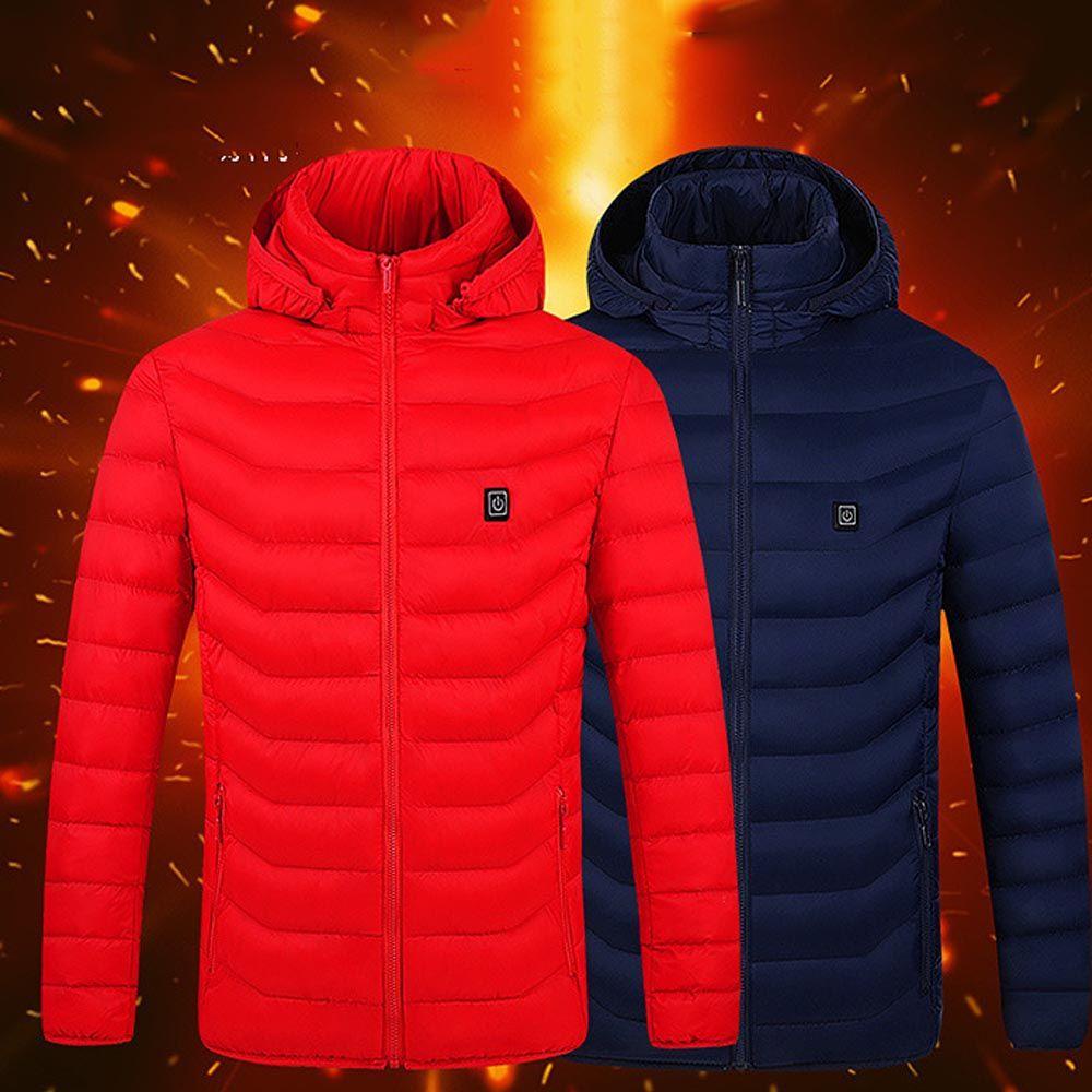 Áo Khoác Sưởi Ấm Không Tay Có Mũ Trùm Đầu Sạc Usb Thời Trang Mùa Đông Cho Nam Và Nữ