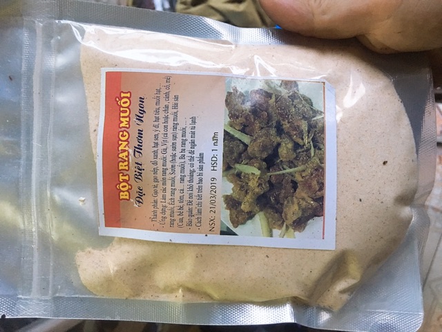 Gói 200g bột rang muối