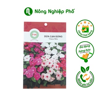 Hạt giống hoa dừa cạn đứng fvn - gói 15 hạt