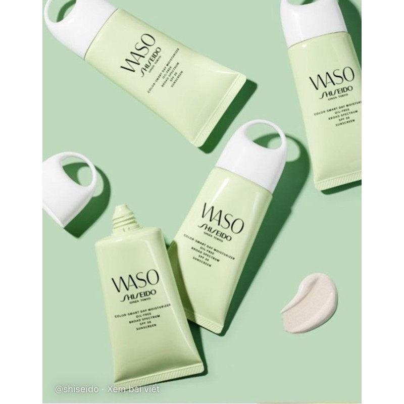 [𝔅𝔢𝔢❅] Kem dưỡng ban ngày WASO Color-Smart Day Moisturizer Oil-Free. [𝔅𝔢𝔢❅]
