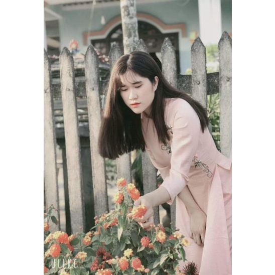 Cho thuê áo dài bưng quả đồng giá 90k không cọc chỉ tính tiền thuê