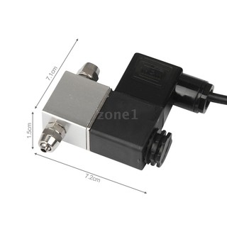 Van điện từ điều chỉnh nhiệt độ và CO2 DC 12V cho bể cá