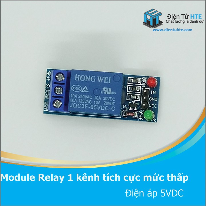 Module Relay 1 kênh mức thấp [HTE Quy Nhơn CN2]