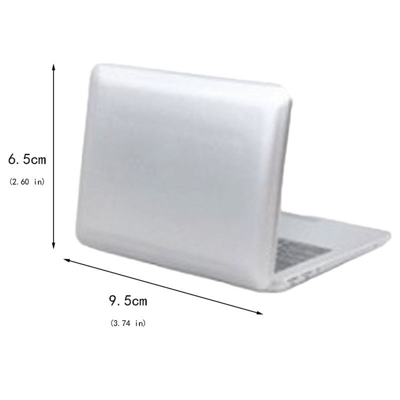 Mô Hình Máy Tính Laptop Mini Phong Cách Mới Dành Cho Búp Bê 43cm/18inch