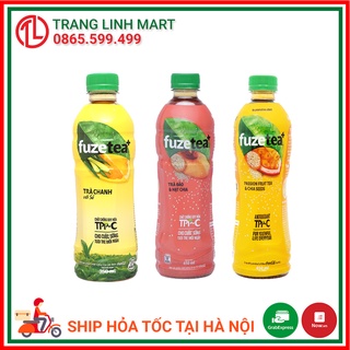 Trà Fuze Tea Chanh Sả / Đào hạt chia / Chanh dây hạt chia Coca Cola