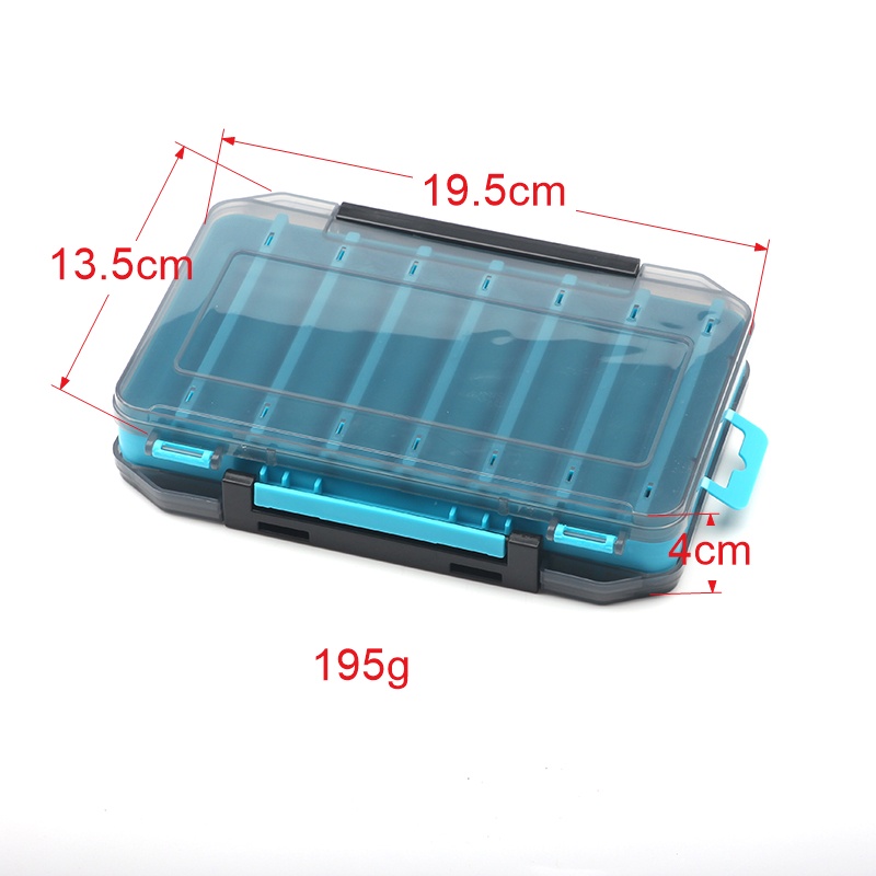 Hộp đựng mồi câu cá 14 ngăn chống thấm nước