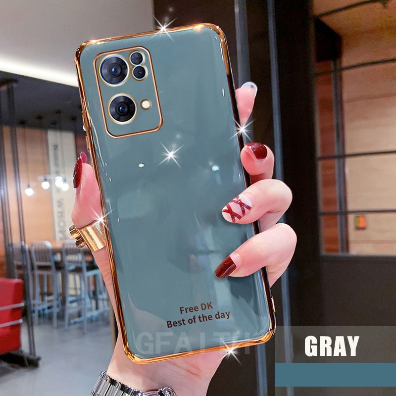Ốp Điện Thoại Mềm Màu Trơn Đơn Giản Bảo Vệ Ống Kính Máy Ảnh Cho Realme C31 OPPO Reno7 Pro 5G Reno 7 Z 7Z