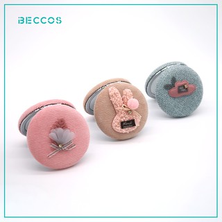 Gương trang điểm bỏ túi 2 mặt dạng gập màu sắc được gửi ngẫu nhiên