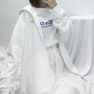 ⚡ Áo KHOÁC HOODIE dáng rộng - Unicorn màu trắng sịn
