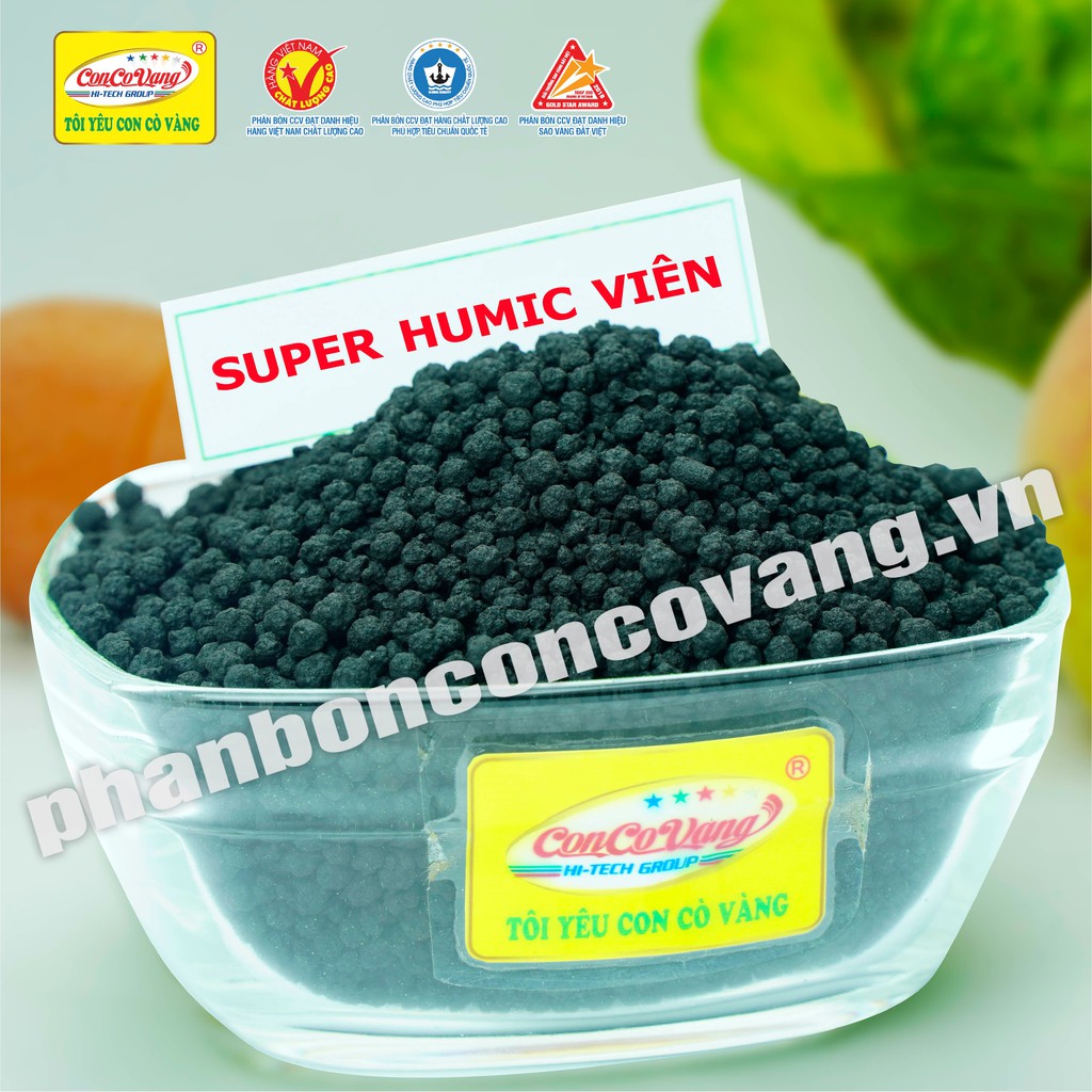 Phân bón hữu cơ : K-Super Humic 85 vi lượng (1kg)