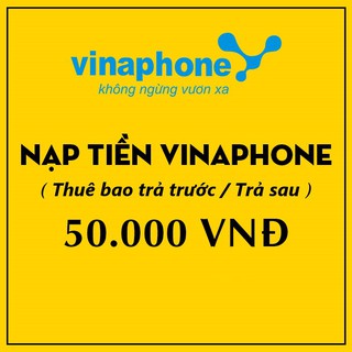 Thẻ cào vinaphone 50k