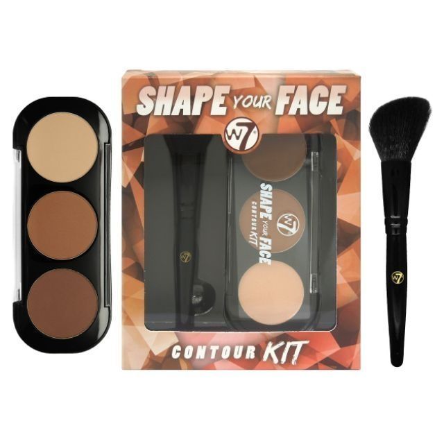 [SALE] PHẤN TẠO KHỐI 3 Ô W7 SHAPE YOUR FACE CONTOUR KIT | BigBuy360 - bigbuy360.vn