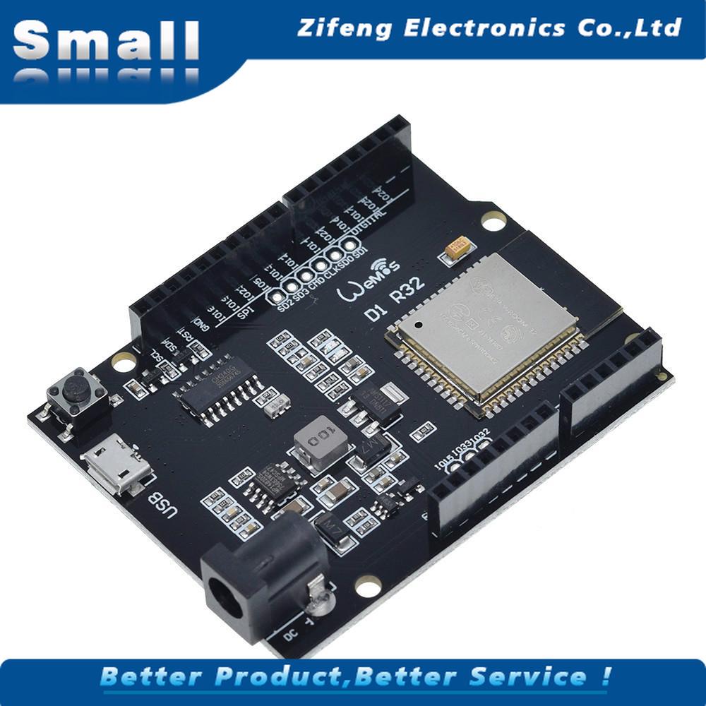 Bảng Mạch Phát Triển Wemos D1 Esp32 Esp-32 Wifi Bluetooth 4mb Flash Uno D1 R32 Ch340 Ch340G Cho Arduino