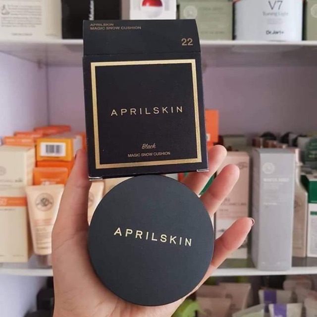 PHẤN NƯỚC APRIL SKIN MAGIC SNOW CUSHION