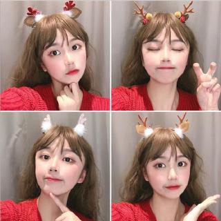 Kẹp tóc phong cách Giáng Sinh dễ thương