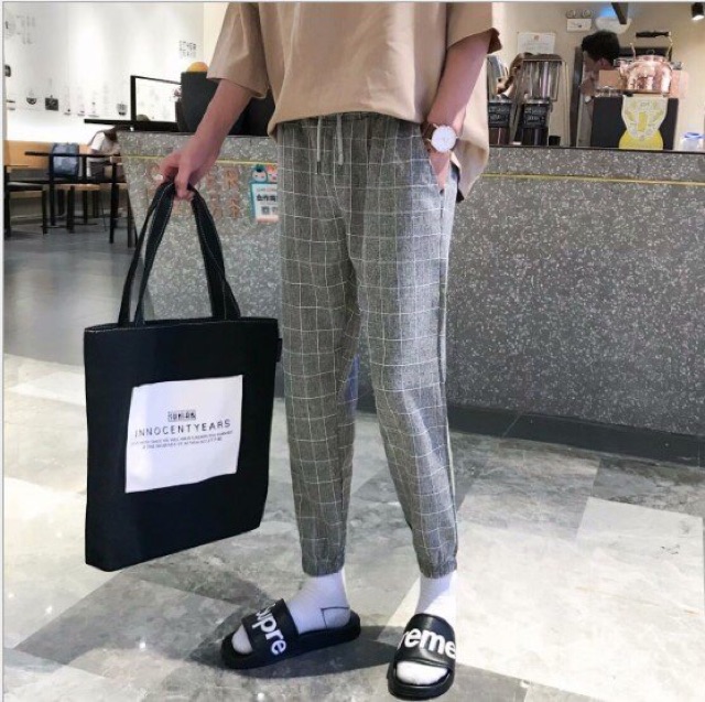 Quần Plaid pant caro mẫu mới kèm video